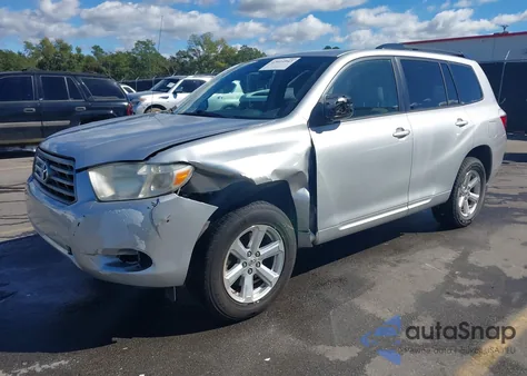 2009 Toyota Highlander z USA, uszkodzony, nr VIN JTEDS41A092078480